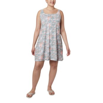 Columbia Ženske Haljine - PFG Freezer III Plus Size Roze | QBUS-96710